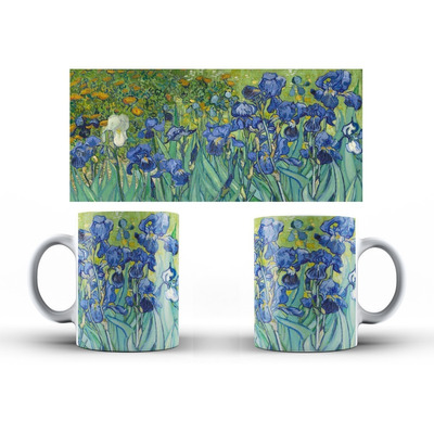 Taza Lirios De Van Gogh (1pza)