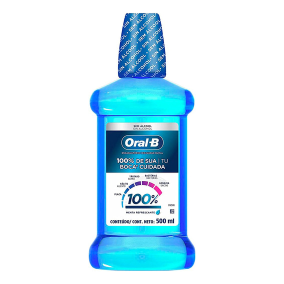 Oral B Pro Salud Enjuague Bucal Cuidado Dental Menta 500ml