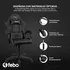 Silla Gamer Gaming Ergonomica Reclinable Drift Dr35 Febo Color Negro Con Rojo Material Del Tapizado Pu