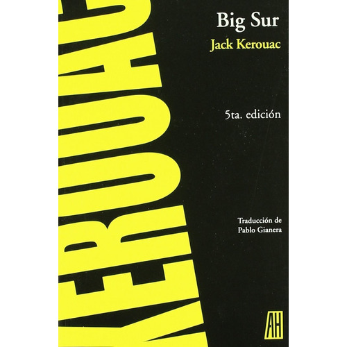 Libro Big Sur Por Jack Kerouac