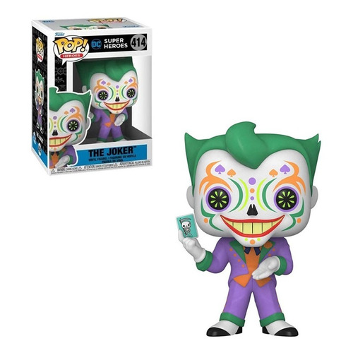 Funko Pop The Joker 414 Dia De Los Dc - Gw041