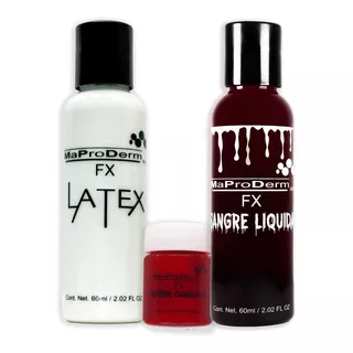 Kit Sangre Líquida Latex Y Coagulada Maproderm