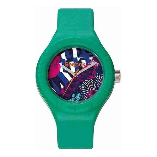 Reloj Reebok Mujer Rf-twf-l2-ptpt-xx /relojería Violeta Color de la correa Verde