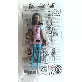 Barbie Veterinaria Coleccion Mc Donald's Mattel Muñeca 2012