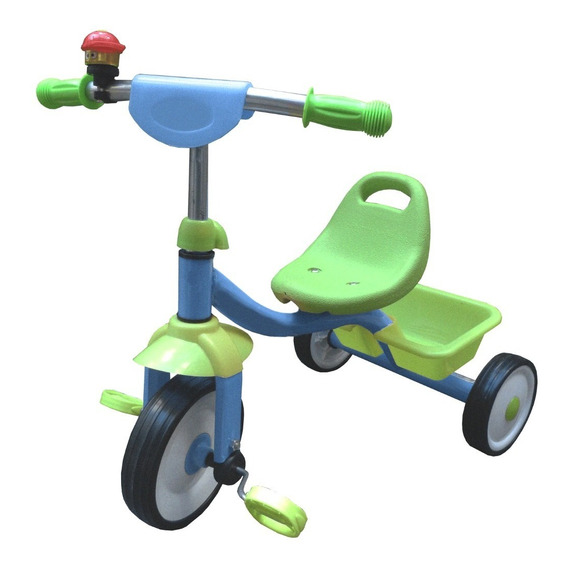 Triciclo Infantil Rofft Reforzado Con Canasto Rueda Goma Eva