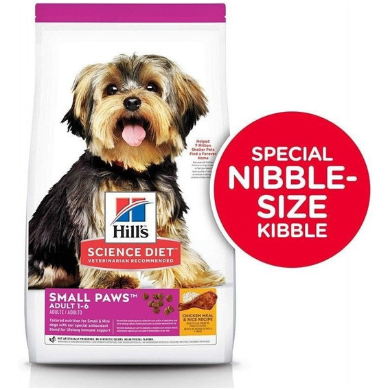 Alimento Hills  Adult & Toy Breed 4,5lb Perros Adultos Razas