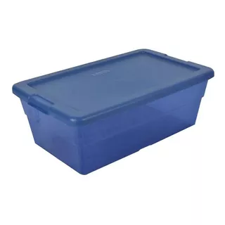 Caja De Plástico 5.7 L Azul