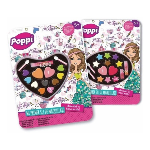 Set De Maquillaje Mi Primer Set Poppi- Impo Sud S21660l-1-2