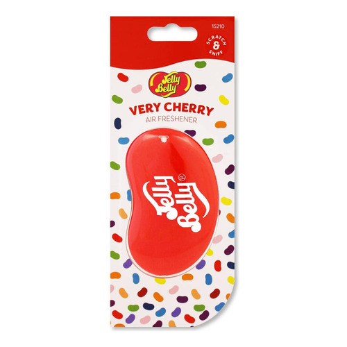Aromatizante Jelly Bean Ambiente Coche Cherry 6 Piezas