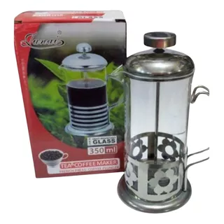 Cafetera Prensa Francesa Piston 350 Ml Jarra Vidrio