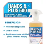 Hands & Plus 500 - Desinfectante Cuaternario De Manos 1l