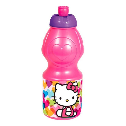 Botella Hello Kitty Ergo Sport 400 Ml - Dgl Games & Comics Color Rosa Chicle