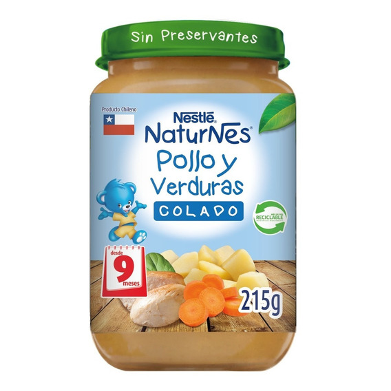 Colado Nestlé® Naturnes® Pollo Y Verduras 215g