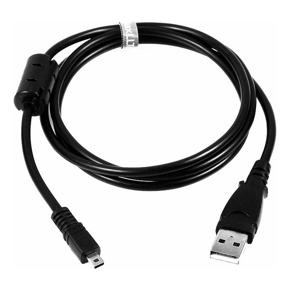 Cable Usb Para Camara Panasonic Lumix Dmc-sz1, Negro