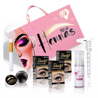 Henna Para Cejas Kit Sombreado Se - Unidad a $93000