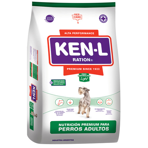 Alimento Ken L perros light de 15kg