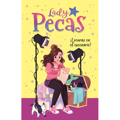 ¡Locuras en el escenario! ( Serie Lady Pecas 2 ), de Lady Pecas. Serie Serie Lady Pecas Editorial Montena, tapa blanda en español, 2020