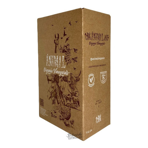 Vino Animal Malbec Bag In Box 3 Litros