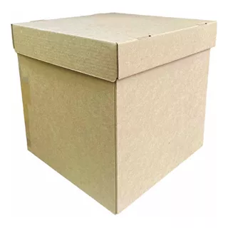 Caja Cubo De Cartón Para Regalo, Envíos, 23x23x23 Cm 10 Pzas