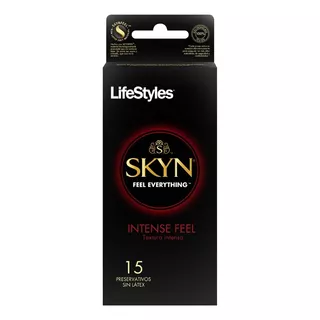 Preservativos Condones Lifestyles X15un Skyn Feel Sin Látex