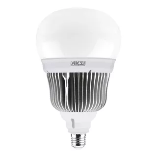 Foco Led Alta Potencia 55 W Aksi Luz Blanca Base E27 Color De La Luz Blanco