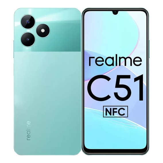 Realme C51 4g Dual Sim 6gb Verde Ram 256gb Rom Con Nfc