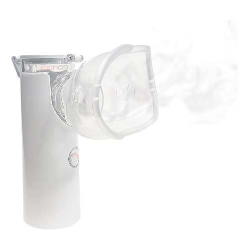 Nebulizador De Ultrasonido Portátil Inhalador De Mano Color Blanco 3v