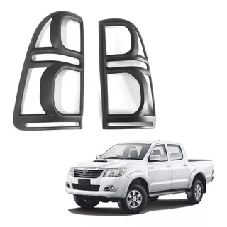 Biseles Traseros Toyota Hilux 2012-2015 Negro Matte