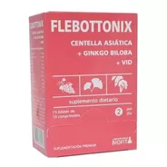 Flebottonix Centella Asiática +ginkgo Biloba 150comp Biofit