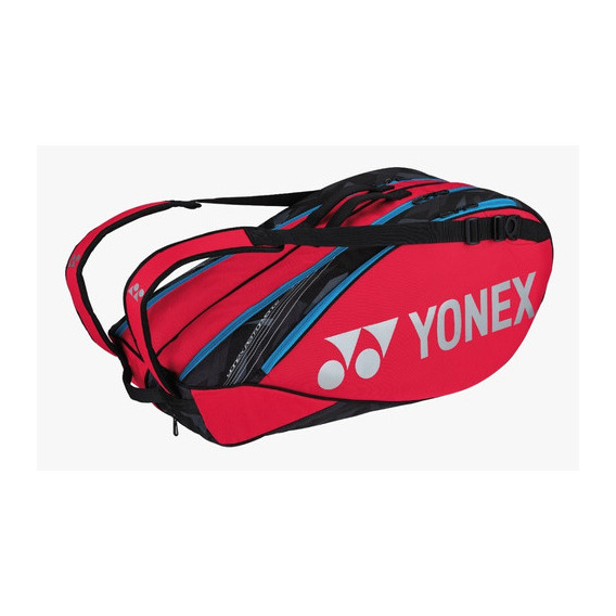 Raqueta triple Yonex Pro 92229 X9, color rojo y azul