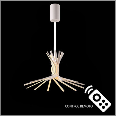 Colgante Led Raff 156w Control Remoto Dimerizable Moderno LG