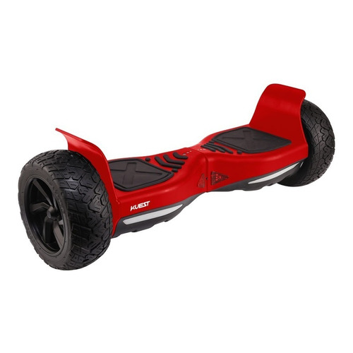 Kuest HOV002R Color Rojo Skate Eléctrico Hoverboard Rojo 8,5 Bluetooth Led 12 Km/h