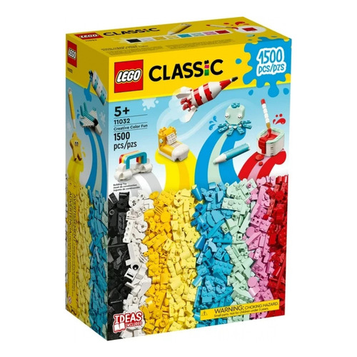 Lego Classic 1500 Piezas Mod 11032 Creative Building Set