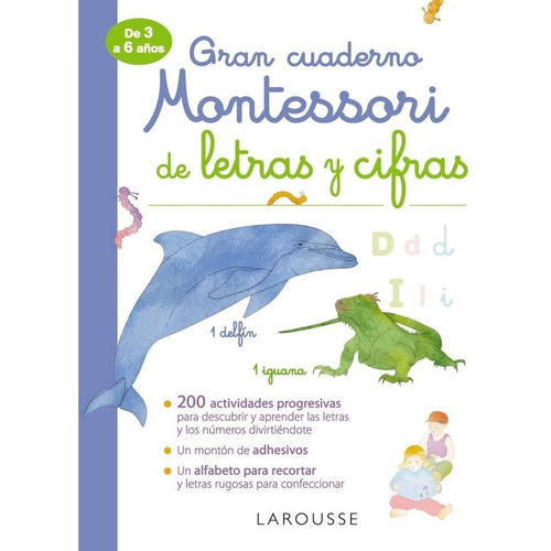 Gran Cuaderno Montessori De Letras Y Cifras