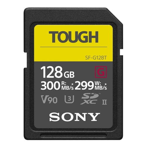 Tarjeta de memoria Sony SF-G128T  SF-G Series Tough 128GB