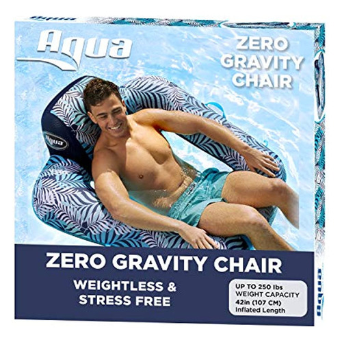 Sillón De Piscina Aqua Zero Gravity, Silla De Piscina Inflab