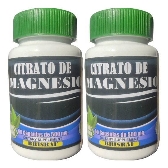 Citrato De Magnesio Capsula - Unidad a $450