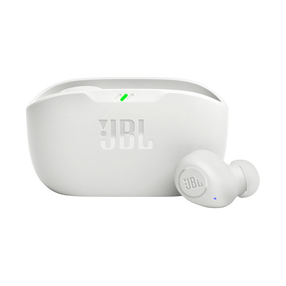 Auriculares In-ear Inalámbricos Jbl Wave Buds Tws Blanco