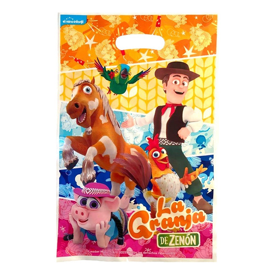 Bolsa Dulces La Granja De Zenón X 6 Cotillón Activarte