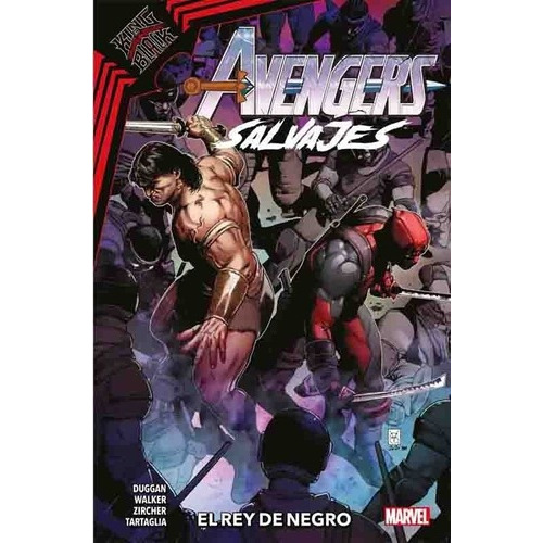 Panini Arg Marvel Avengers Salvajes #4 El Rey Negro - Nuevo