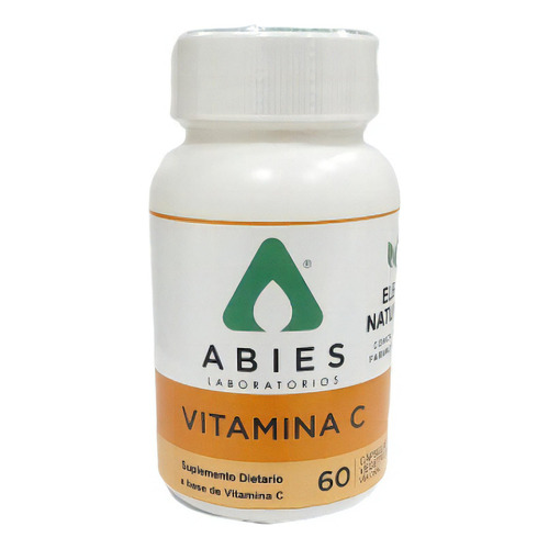 Vitamina C 500 Abies X 60 Capsulas Sabor Sin Sabor