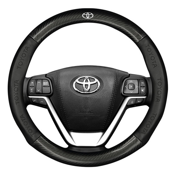 Funda De Fibra De Carbono Para Volante De Toyota