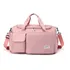 Bolso Viaje Deportivo Futbol Grande Impermeable Gimnasio Rosa Lisa