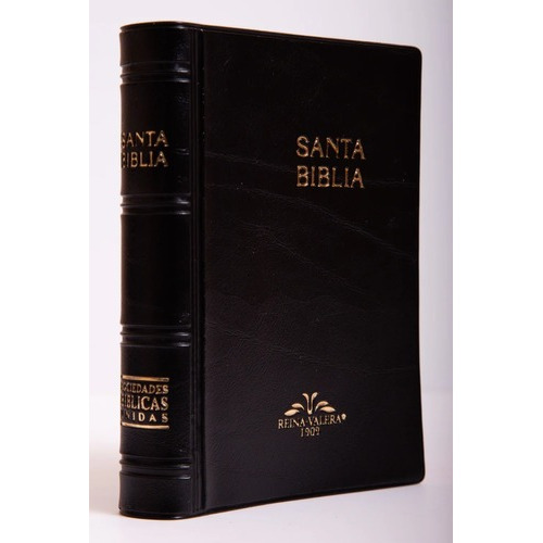 Biblia Bolsillo Reina Valera 1909 Vinil Negro