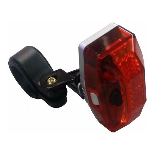 Linterna Luz Led Bicicleta Trasera Roja Con Soporte Blitz