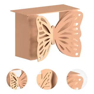 Mesa Candy Bar Desarmable Mariposa 3d Madera