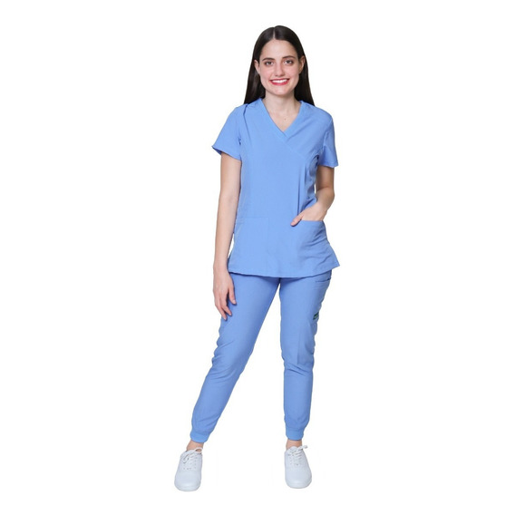 Uniforme Médico Pant Jogger Conjunto Quirúrgico Pijama Dama