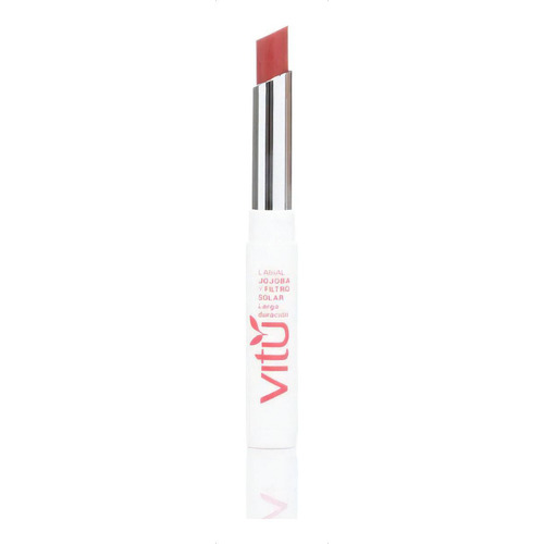 Labial Vitu Jojoba Y Filtro Sol - g  Color 2 Granada