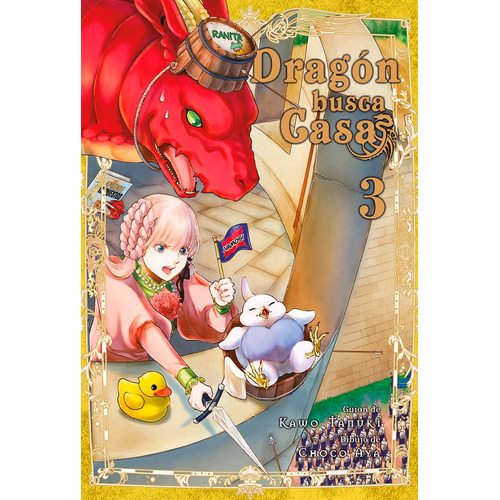 Libro Dragón Busca Casa 3 - Kawo Tanuki - Editorial Hidra