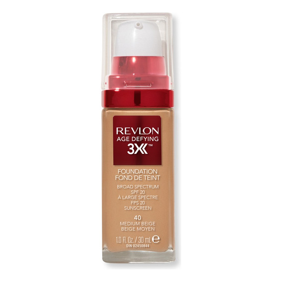 Base De Maquillaje Revlon Age Defying 3x Foundation 30 Ml